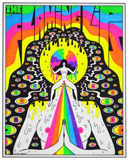 Хиппи живопись психоделика