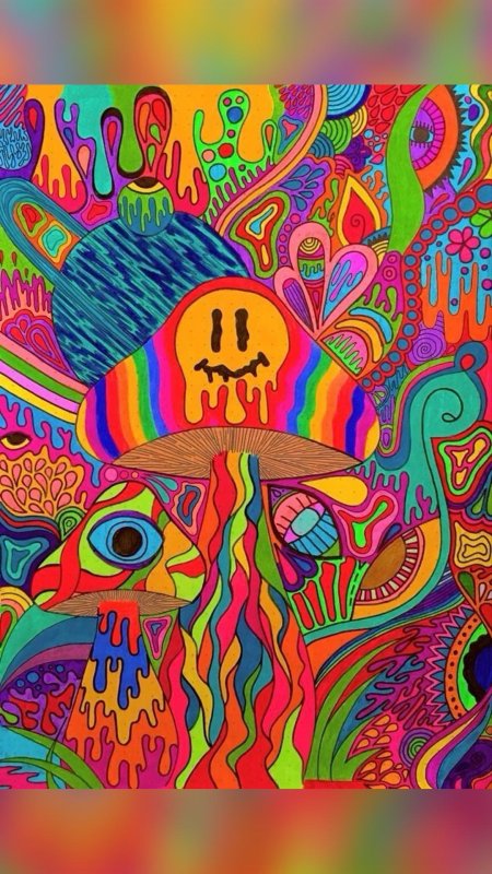 Хиппи живопись