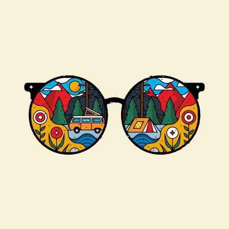 Хиппи живопись минимализм