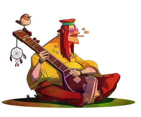 Хиппи аниме