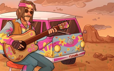 Хиппи рисунки