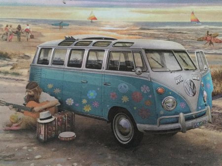 Volkswagen transporter t хиппи