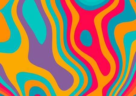 Разноцветные узоры