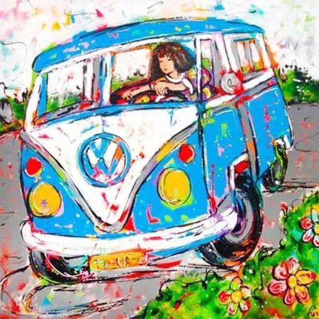 Фургон хиппи volkswagen t