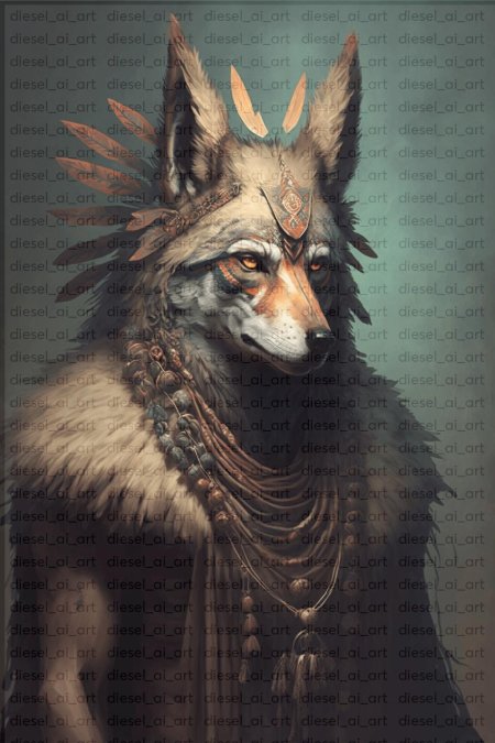 Волк индеец