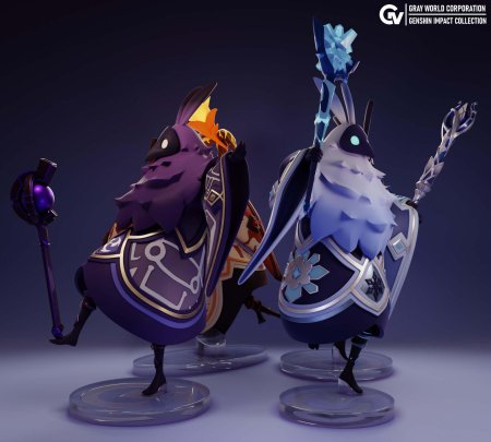 Электро маг бездны геншин