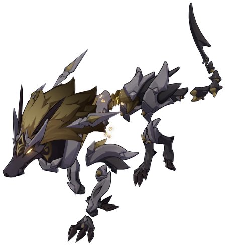 Золотой волчий вожак геншин