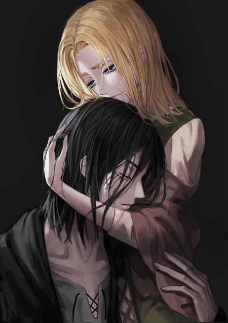 Атака титанов криста и имир