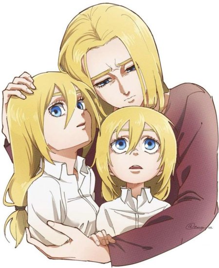 Энни микаса и криста