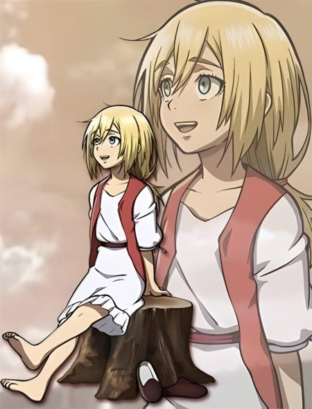 Криста ленц атака титанов