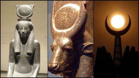 Статуя богини хатхор