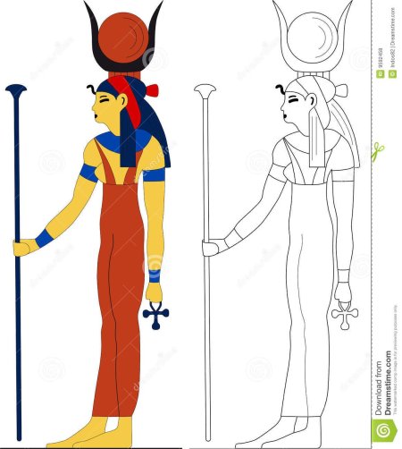 Египетские боги рисунки