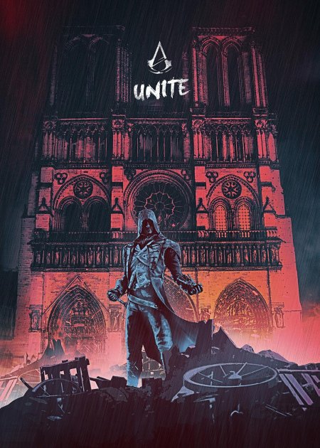 Ассасин крид единство постер