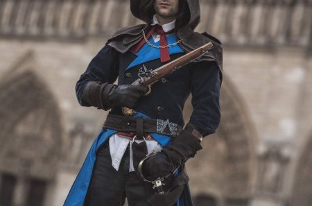 Assassin's creed unity косплей