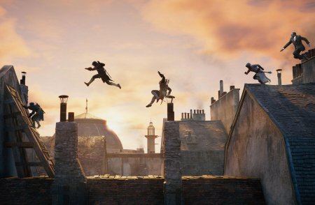 Ассасин крид прыжок