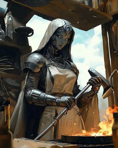 Воительница фэнтези