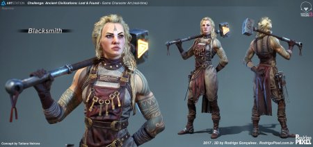 Женщина викинг