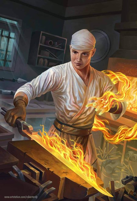 Кузница днд арт