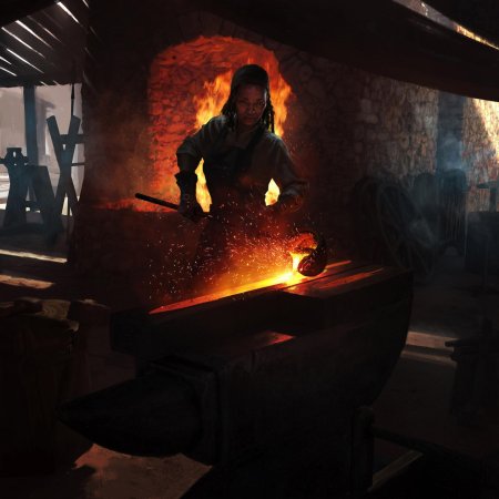 Tes кузнец арт