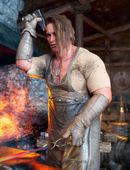 Кузнец викинг