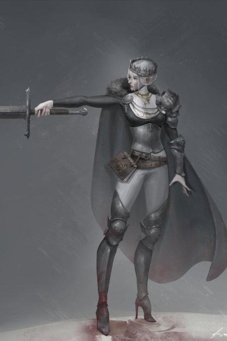 Воительница фэнтези