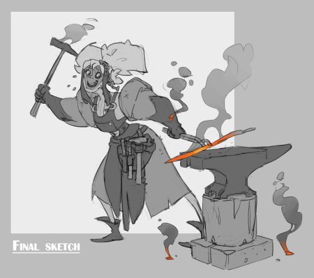 Кузница днд арт