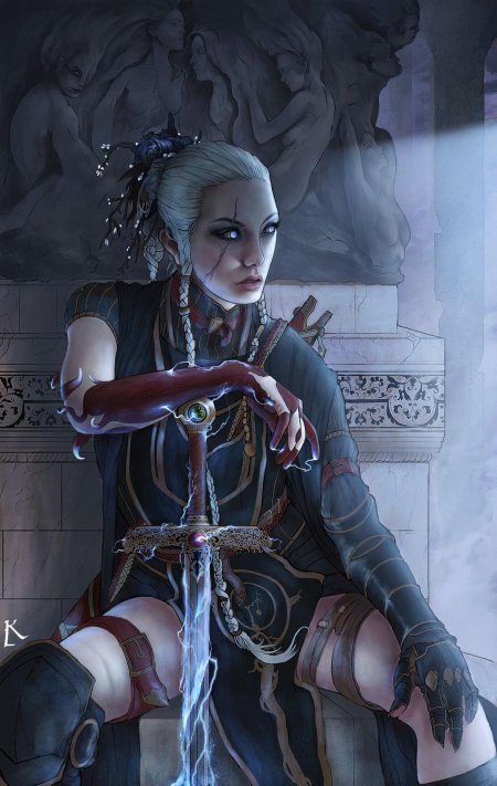 Девушка из фэнтези