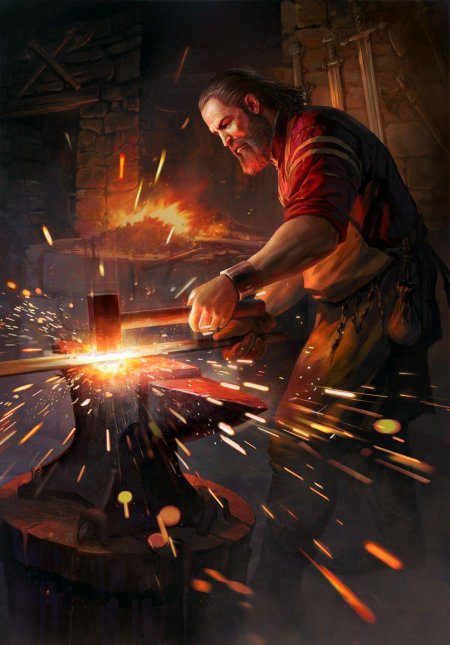 Ведьмак арт кузнец