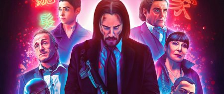 Постер джон уик