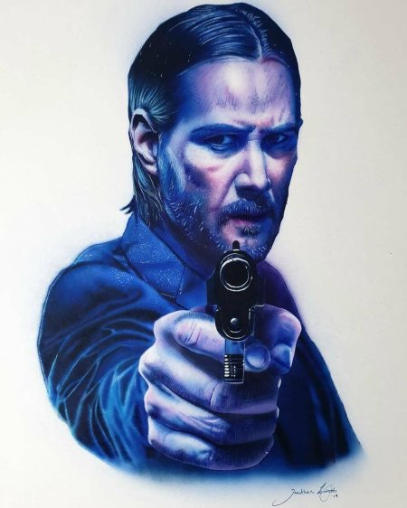 Джон уик арт