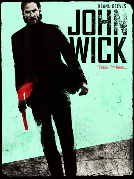 Джон уик постер