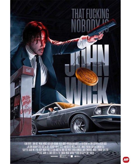 Джон уик постеры