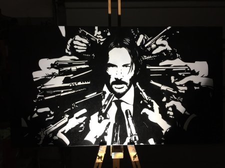 Киану ривз джон уик арт