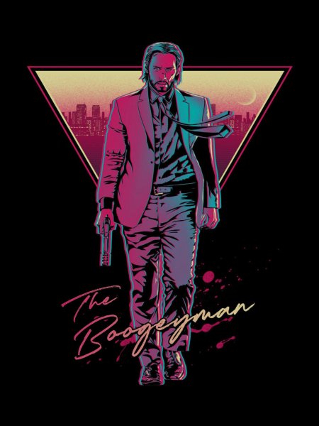 Джон уик постер