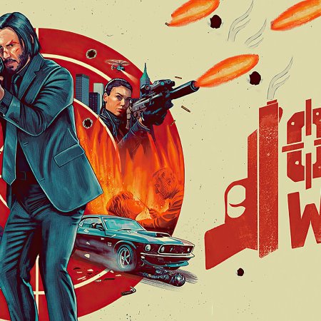 Джон уик 1 постер