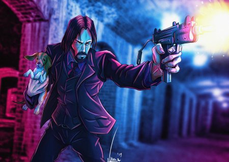 Джон уик арт 4к