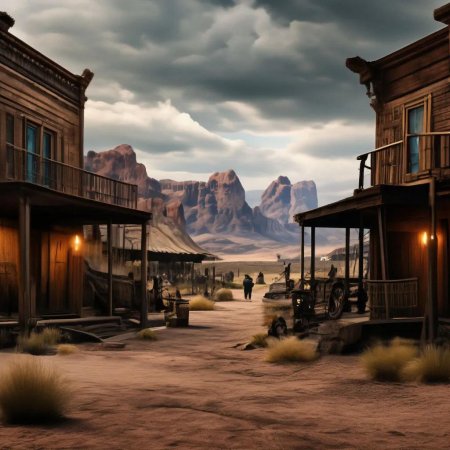 Дикий запад пейзаж