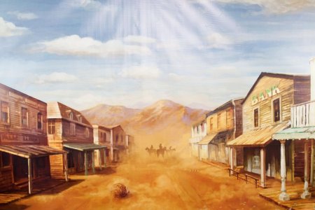 Дикий запад техас салун