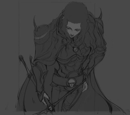 Эскиз персонажа