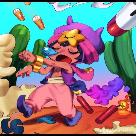 Brawl stars персонажи сэнди