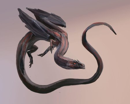 Виверна концепт арт