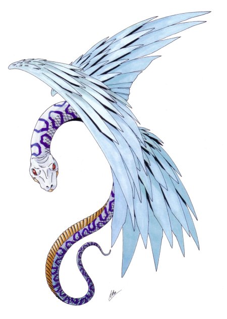 Кетцалькоатль дракон