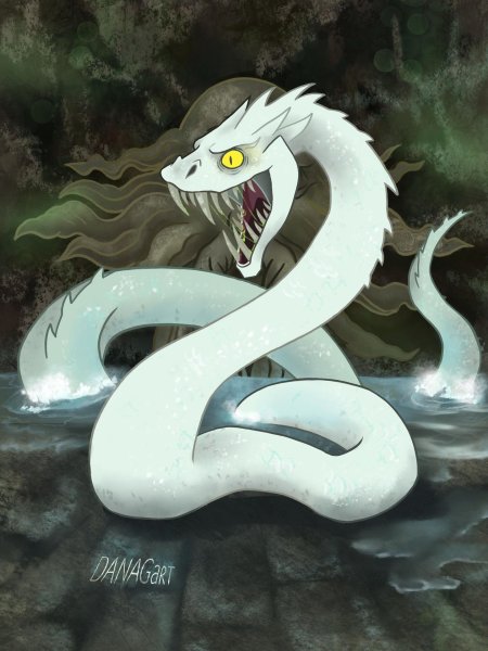 Змея слизерин василиск