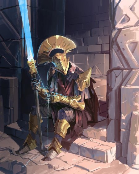 Торговец фэнтези арт