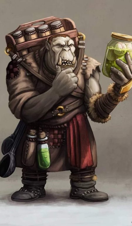 Орк торговец арт