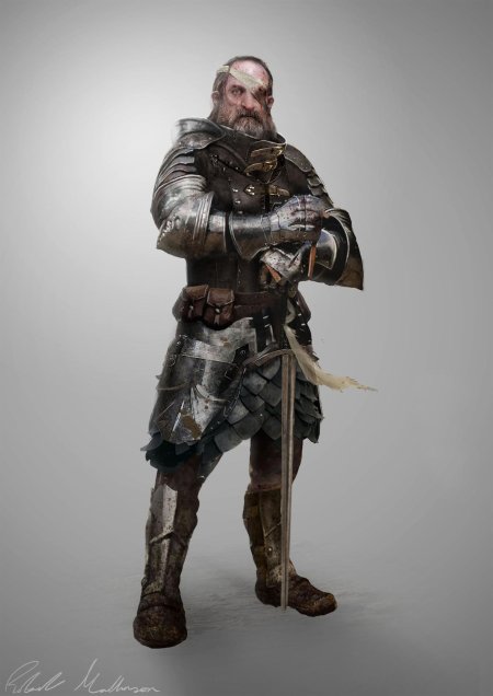 Доспех средневековый концепт