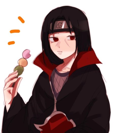 Итачи акацуки арт