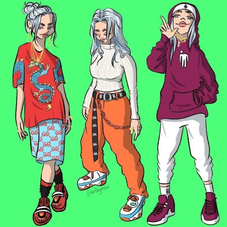 Стиль билли айлиш