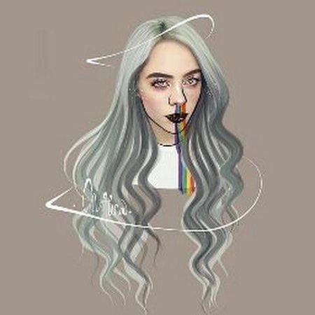 Билли айлиш портрет