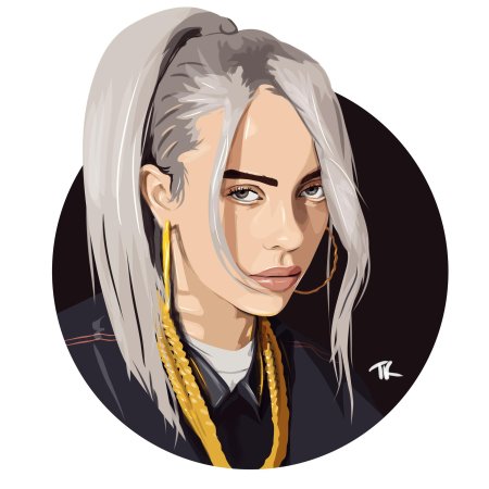 Билли айлиш портрет